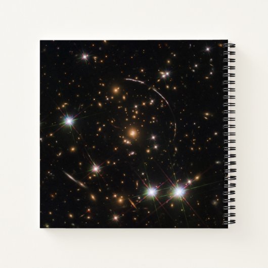 Carnet L'Arc Sunburst Dans Un Gros Cluster Galaxy (Dos)