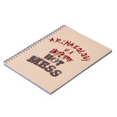 Carnet L'archéologie est un sale gâchis (Côté gauche)