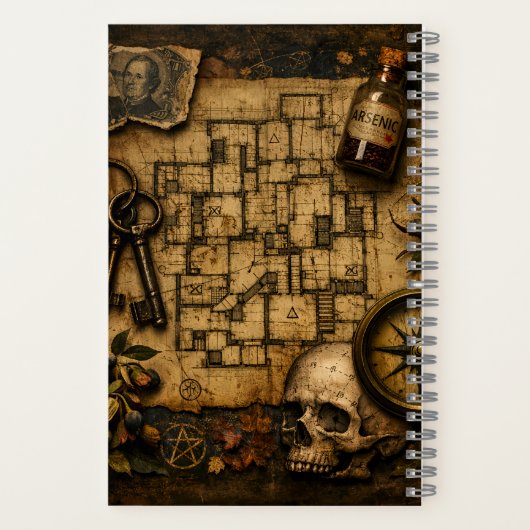 Carnet L'architecte de la mort : le château meurtrier de  (Verso)
