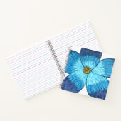 Carnet Large Blue Flower (Intérieur)