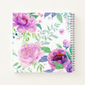 Carnet Large Peony  (Dos)