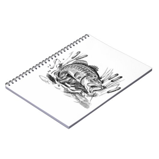 Carnet Largemouth Bass (Côté gauche)