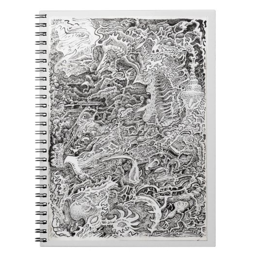 Carnet L'arrière-pays. (Devant)