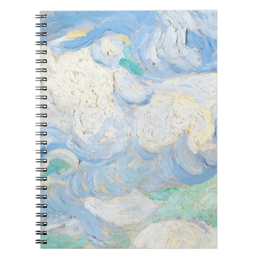 Carnet L'arrière - plan du ciel de Van Gogh (Devant)
