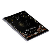 Carnet L'art de la carte tarot de la Lune, céleste (Côté Droit)