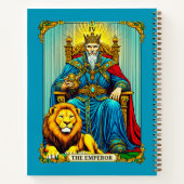 Carnet L'art de la carte Tarot Empereur (Dos)