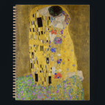 Carnet L'art de la peinture Kiss de Gustav Klimt<br><div class="desc">Le baiser de Gustav Klimt (1907-1908)</div>