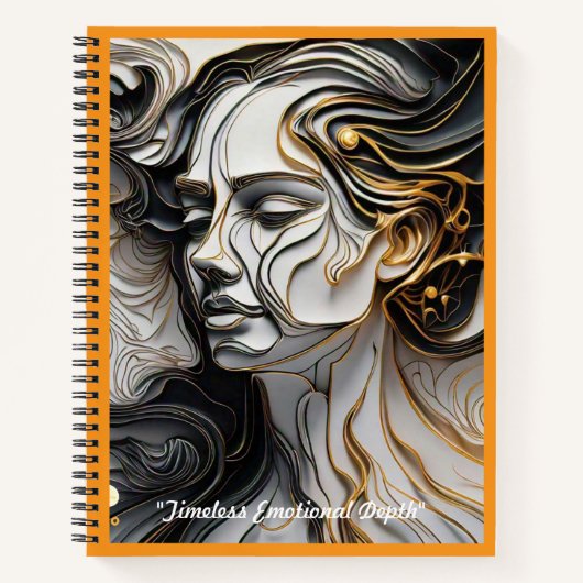 Carnet "L'art des turbulences intérieures" (Devant)