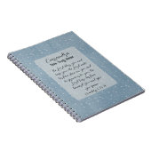 Carnet L'art des versets de la Bible chrétienne (Côté Droit)