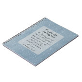 Carnet L'art des versets de la Bible chrétienne (Côté gauche)