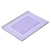 Carnet L'art des versets de la Bible chrétienne (Côté gauche)