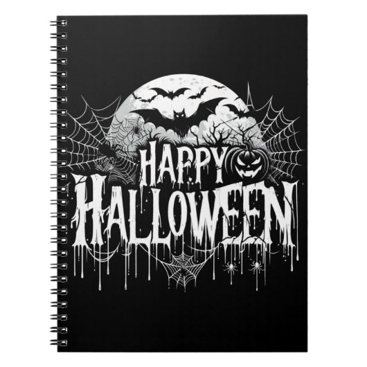 Carnet L'art d'Halloween vintage (Devant)