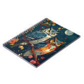 Carnet L'art du hibou vintage (Côté gauche)