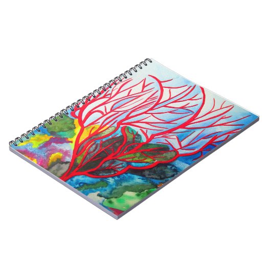 Carnet L'art océanique de Red Coral Reef (Côté gauche)