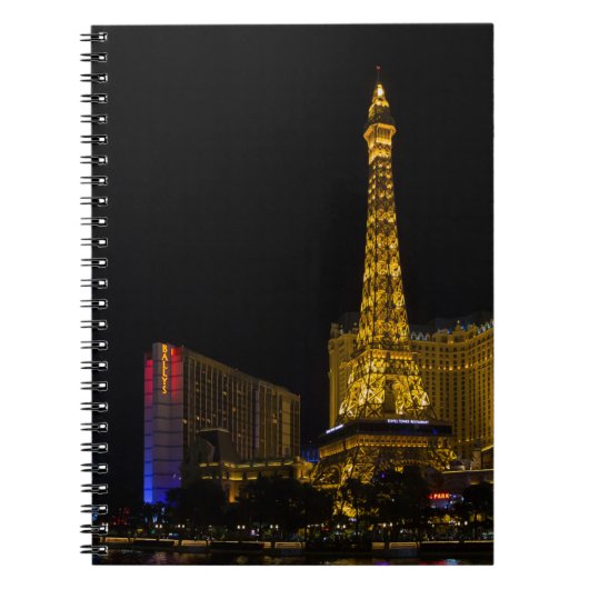 Carnet Las Vegas la nuit (Devant)