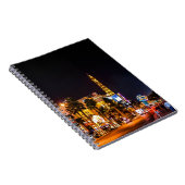 Carnet Las Vegas Night Lights Strip Eiffel Tower Casino (Côté Droit)