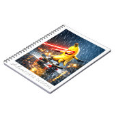 Carnet Laser Banana Skateboard Rebel (Côté gauche)