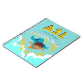 Carnet L'ASL est mon super pouvoir (Côté gauche)