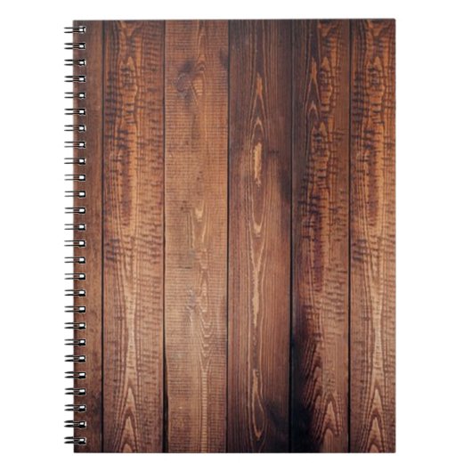 Carnet L'aspect du vrai bois ! (Devant)