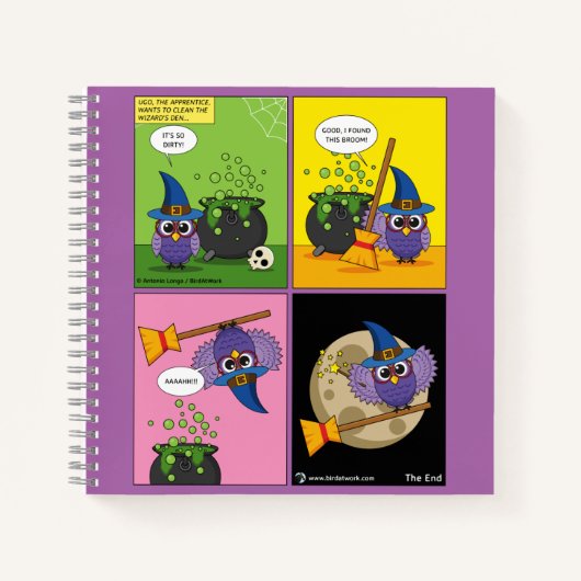Carnet L'Assistant Apprentice - Cleaning Comic (Devant)