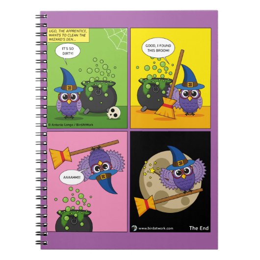 Carnet L'Assistant Apprentice - Cleaning Comic (Devant)