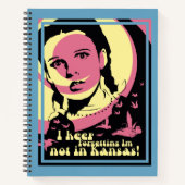 Carnet L'Assistant D'Oz™ | Je ne suis pas au Kansas (Devant)