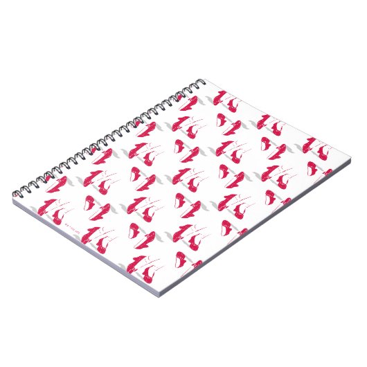 Carnet L'Assistant D'Oz™ | Motif Ruby Slippers™ (Côté gauche)