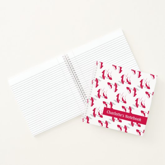 Carnet L'Assistant D'Oz™ | Motif Ruby Slippers™ (Intérieur)