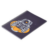 Carnet L'astronaute aime le café (Côté gauche)