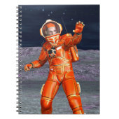 Carnet L'astronaute Mars Espace Explorer sur la planète A (Devant)