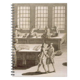 Carnet L'atelier d'un tailleur, 'du Sc de DES