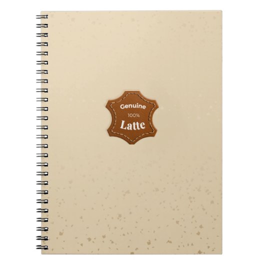 Carnet Latte (Devant)