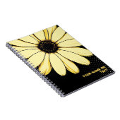 Carnet L'aube botanique : l'Osteospermum 'Buttermilk' (Côté Droit)