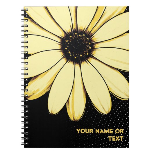 Carnet L'aube botanique : l'Osteospermum 'Buttermilk' (Devant)