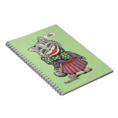 Carnet Laughing Cat, Louis Wain (Côté Droit)