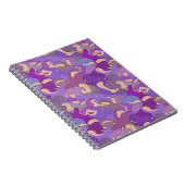 Carnet Laughing Hippos - purple (Côté Droit)