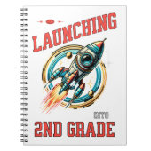 Carnet Launching into 2nd Grade -Back to School  (Devant)