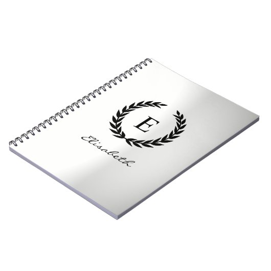 Carnet Laurel Wreath (Côté gauche)