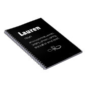 Carnet Lauren Noun Une Femme Exceptionnelle (Côté Droit)