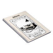 Carnet L'auteur de la carte Tarot (Côté Droit)