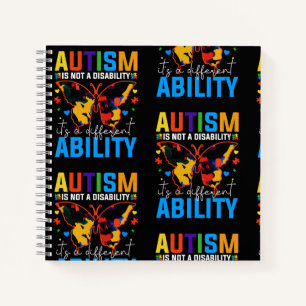 Carnet L'Autisme N'Est Pas Un Handicap, C'Est Un Différen