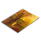 Carnet L'automne doré John Atkinson Grimshaw (Côté gauche)