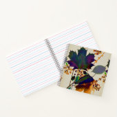 Carnet L'automne laisse les couleurs royales (Intérieur)
