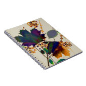 Carnet L'automne laisse les couleurs royales (Côté Droit)