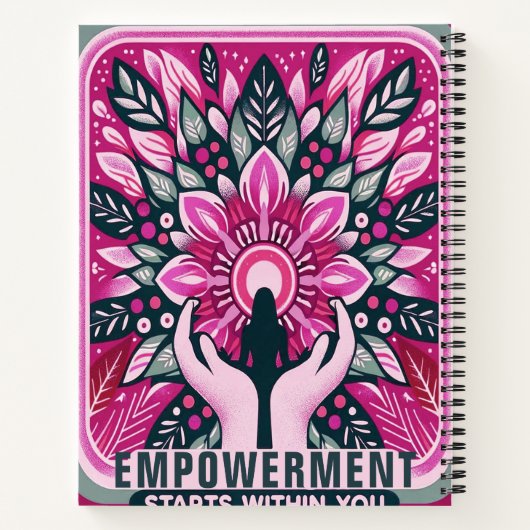 Carnet L'autonomisation commence en vous (Dos)