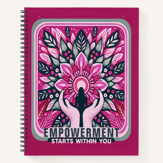 Carnet L'autonomisation commence en vous (Devant)