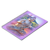 Carnet lavande aura buddha (Côté gauche)