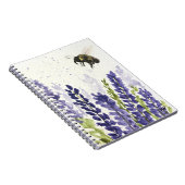 Carnet Lavande et bourdon (Côté Droit)