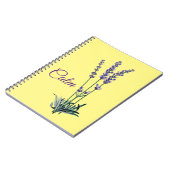 Carnet Lavande Flower Calme Mug (Côté gauche)