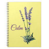 Carnet Lavande Flower Calme Mug (Devant)